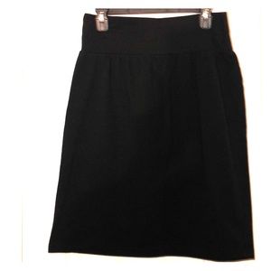 Black knee length skirt!